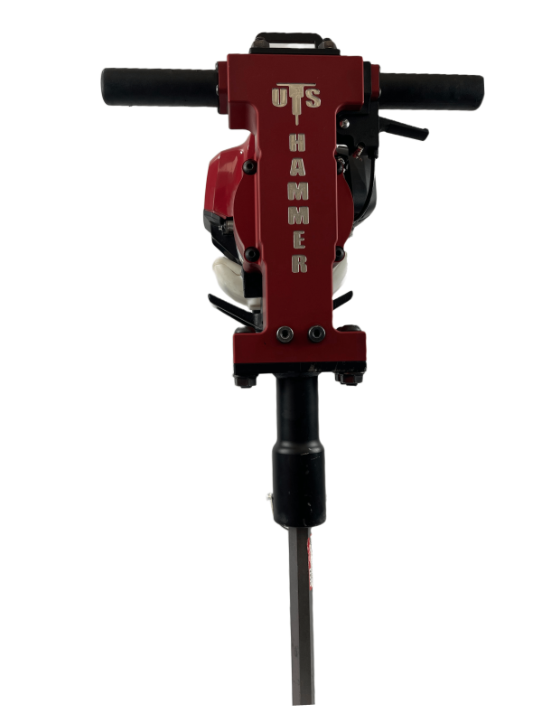 GOWE Gasoline Powered Hammer Drill & Breaker - 32.7cc Dual-Purpose Demolition Tool